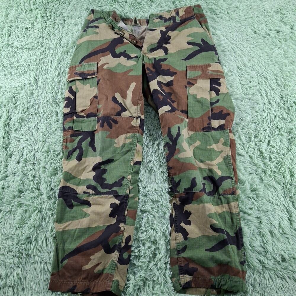 medium woodland camouflage Pants Military Usa Cargo